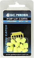 Кукуруза силиконовая Golden Catch Pop-Up 10 мм 12 шт. Yellow (3065080)