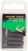Відбійник Golden Catch Rubber Long Buffer Beads 25 мм 10 шт. Brown (1665200)