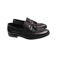 Туфлі чоловічі Lido Marinozi чорні натуральна шкіра 280-22DT 43 FS, код: 7466788