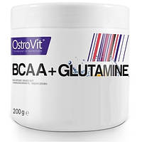 Аминокомплекс для спорта OstroVit BCAA + Glutamine 200 g 20 servings Lemon SN, код: 7518724