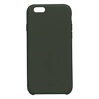 Чехол Soft Case No Logo для Apple iPhone 6s Dark olive PR, код: 7646089