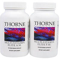 Витаминно-минеральный комплекс Thorne Research Multi-Vitamin Elite 2 Bottles 90 Veg Caps MP, код: 7519356