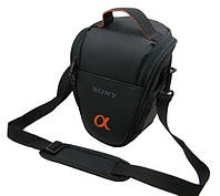 Чехол-Сумка Sony Alpha треуголка фото сумка Черный ( IBF006B ) AO, код: 6499146