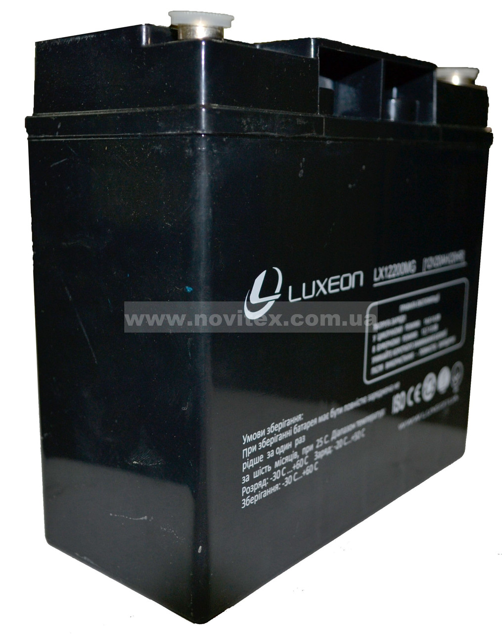 Акумулятор мультигелевий Luxeon LX12-20MG 12 V 20 Ah