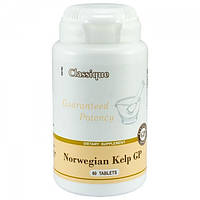 Препарат для щитовидной железы Norwegian Kelp GP Santegra 60 таблеток PS, код: 2728876