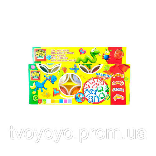 Набор игровой для лепки Праздничный 8 цветов SES Creative DD104841 TV ...