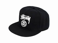 Бейсболка peaked cap STUSSY One sizе Черный (23227) FS, код: 1402872