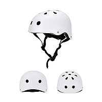 Детский защитный шлем для велосипеда A1 331 Белый размер М (52-58 см) TE, код: 8019645