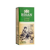 Чай зеленый пакетированный BISAN Восточный PEKOE 1,5 г*25 шт ST, код: 7886794