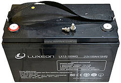 Акумулятор мультигелевий Luxeon lx12-100mg 12v 100ah