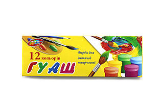 Гуаш Колорит 12 кольорів