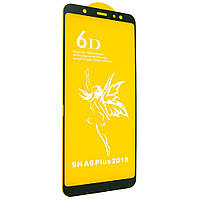 Защитное стекло Mirror 6D Glass 9H для Samsung Galaxy A6+ 2018 A605 TM, код: 7548228