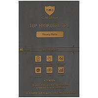 Защитная гидрогелевая пленка матовая антишпион iNobi Gold OnePlus 5 A5000 Прозрачная TM, код: 7849302