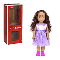 Кукла Girl s Dream 45 см в фиолетовом MiC (8920 Е) SN, код: 2322694
