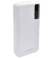 УМБ 20000mAh REMAX Noah RPP-316 QC белый KT, код: 7735759