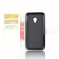 Чехол-книжка Litchie Wallet для Alcatel U5 5044 5047 4047 White (lwwh0004) PR, код: 290558