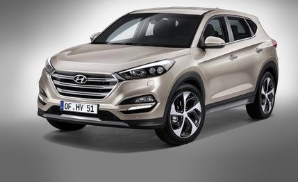Вітровики з хром молдингом, дефлектори вікон Hyundai Tucson 2016-