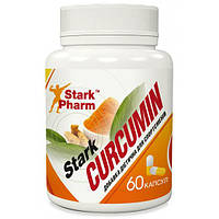 Куркумин для спорта Stark Pharm Curcumin 500 mg 60 Caps ZK, код: 7542637