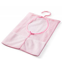 Детская сумка-органайзер для ванной комнаты UKC QQB-102121 Розовый с крючком UQ, код: 7942420