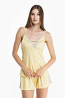 Пижама женская Nicoletta 90511 S Желтый (2000989813149А) AO, код: 8126613