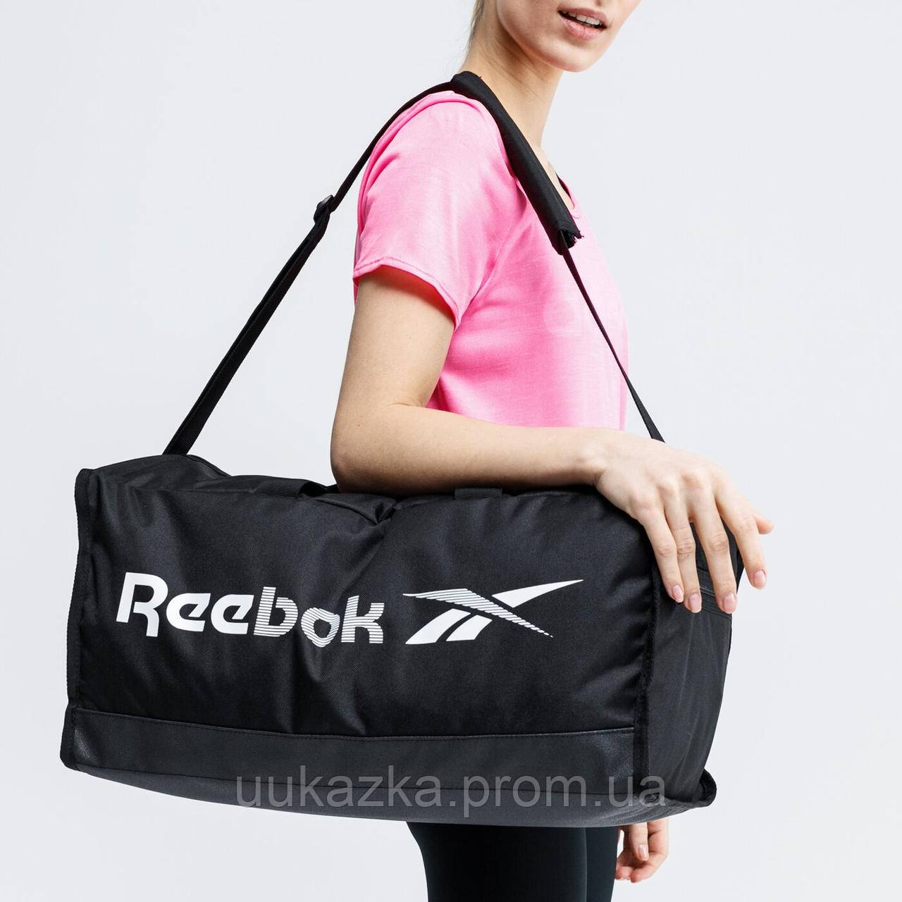 Спортивная сумка Reebok Training Essentials Medium 53х25х25 Черный (FL5135 black) UK, код: 7790887 - фото 6 - id-p1952266329