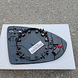 VW Golf 7 (Фольксваген Гольф 7) скло дзеркала (вкладиш, дзеркальний елемент) лівий, фото 6