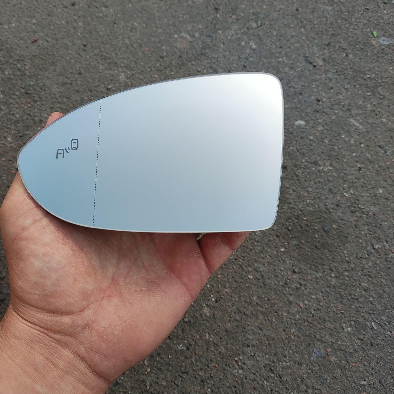 VW Golf 7 (Фольксваген Гольф 7) скло дзеркала (вкладиш, дзеркальний елемент) лівий, фото 1