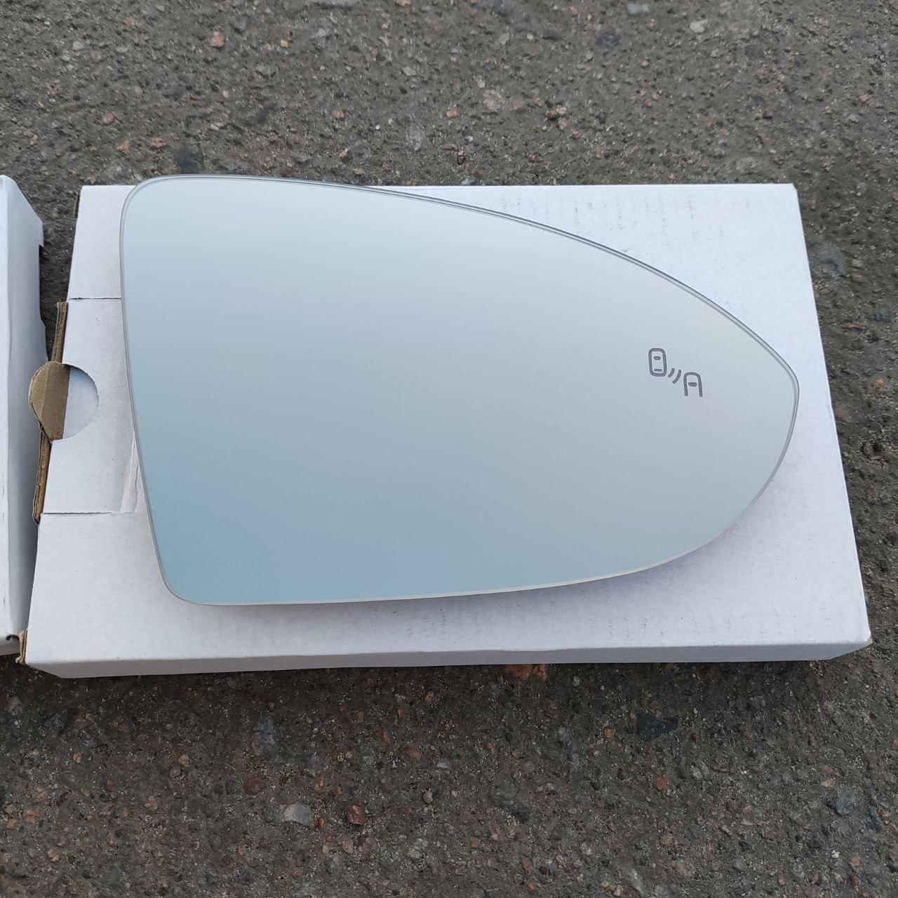 VW Golf 7 (Фольксваген Гольф 7) скло дзеркала (вкладиш, дзеркальний елемент) правий, фото 1