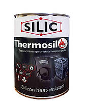 Термостойкая кремнийорганическая эмаль Thermosil 800 1 кг Зелёный (TS800z) EM, код: 2471833