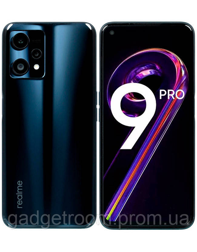 Смартфон Realme 9 Pro 6 128gb Black GR, Код: 8035615 — в Категории ...