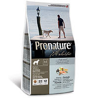 Сухой корм для взрослых собак Pronature Holistic Adult со вкусом атлантического лосося и кори PP, код: 7764990