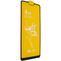 Защитное стекло 6D Premium Glass 9H Full Glue для Oppo F7 CPH1819 Black (00005782) DT, код: 1258862