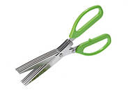 Ножницы для зелени с 5 лезвиями Empire EM-3114 19х1,5 см Зеленый KT, код: 6820913