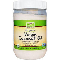 Кокосовое масло NOW Foods Coconut Oil 591 ml IX, код: 7693362