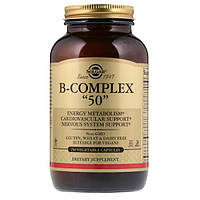 В комплекс Solgar B-Complex 50 250 Veg Caps MY, код: 7527136