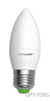 EUROLAMP EUROLAMP Світлодіодна лампа LED ЕКО серія "D" CL 6W E27 3000K