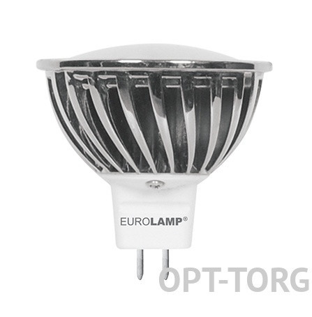 EUROLAMP Світлодіодна лампа EUROLAMP LED MR16/ GU5.3/ 7W/ 3000K ЕКО, фото 1