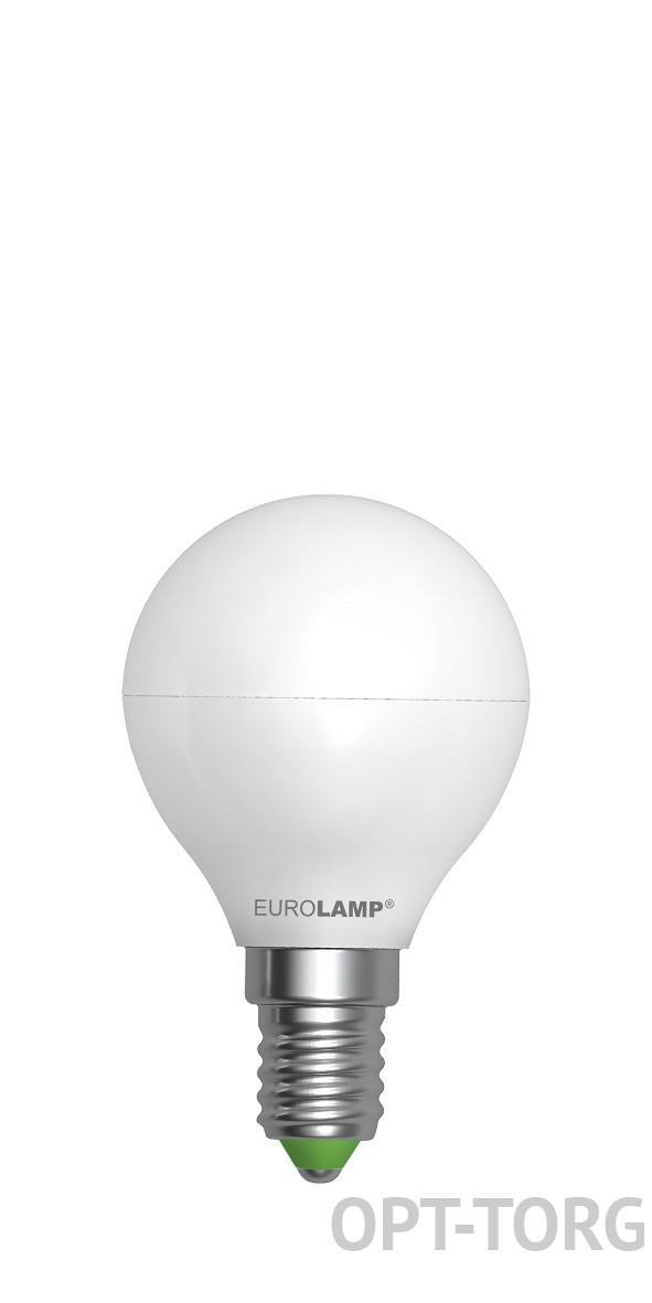 EUROLAMP Светодиодная лампа EUROLAMP LED ЕКО серія "D" G45 5W E14 4000K, фото 1