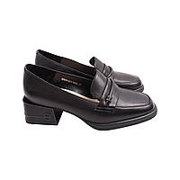 Туфлі жіночі Molka чорні натурльна шкіра 286-23DT 38 ES, код: 7790575