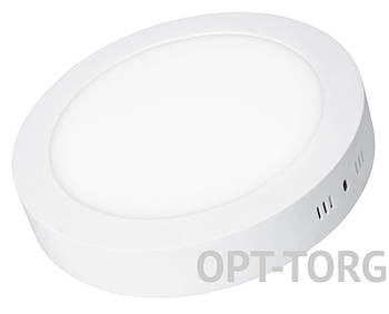 EUROLAMP Світлодіодний світильник EUROLAMP LED круглий накладний Downlight NEW 18W 4000K