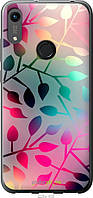 Пластиковый чехол Endorphone Huawei Honor 8A Листья Multicolor (2235t-1635-26985) UM, код: 7746230