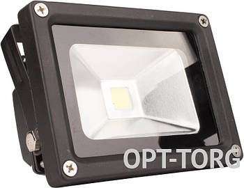 EUROLAMP Прожектор світлодіодний EUROELECTRIC LED COB чорний 10 W 6500 K (30)