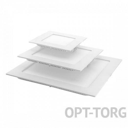 Delta-Electric DE LED Світильник світлодіодний _3W 4000K квачер.різний пластик.корпус, фото 1