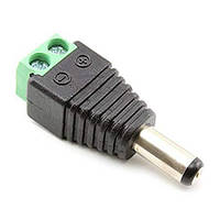 Терміналблок Lucom Terminal block-Jack DC M 5.5x2.1mm Pitch5.0mm чорний (62.07.2155) SN, код: 7455268