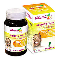 Витаминно-минеральный комплекс для мужчин VITAMIN'22 SPECIFIC HOMME 60 Caps DT, код: 7827850