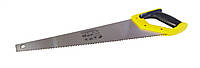 Ножовка столярная MASTERTOOL 450 мм 7TPI MAX CUT каленый зуб 3-D заточка полированная 14-2045 SN, код: 7232665