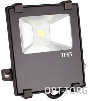 EUROLAMP Прожектор світлодіодний EUROELECTRIC COB чорний з радіатором 10 W 6500 K (20)