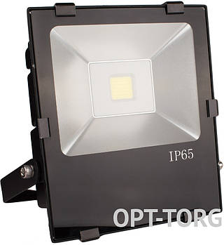 EUROLAMP Прожектор світлодіодний EUROELECTRIC COB чорний з радіатором 50W 6500K (10)