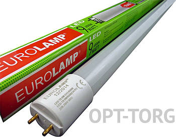 EUROLAMP Світлодіодна лампа EUROLAMP LED T8 9W скло 6500 K, (25)