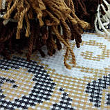 Набір для вишивання декоративної подушки Чарівниця Капучино 40×40 см V-106 SC, код: 7243060, фото 3